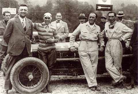 Enzo Ferrari e Tazio Nuvolari Giacomo 